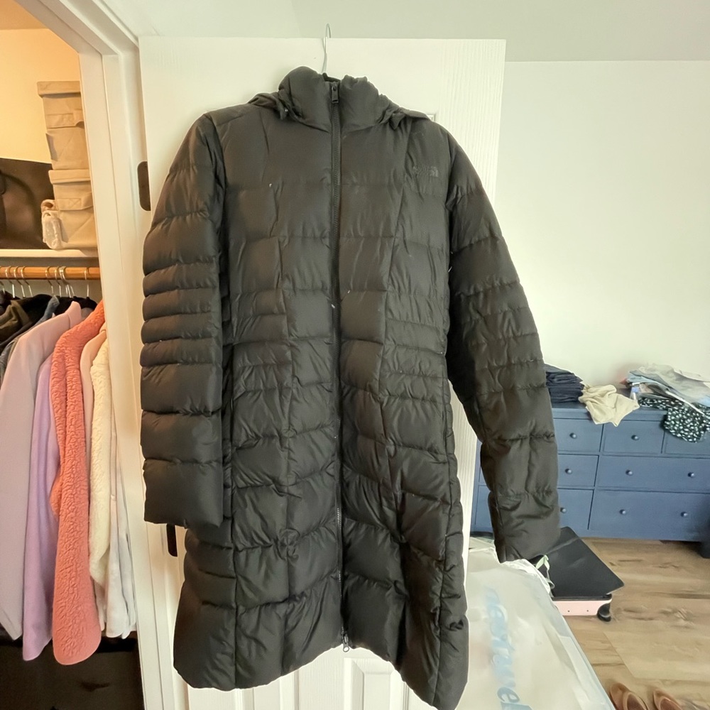 The North Face Long Black Snow Jacket